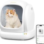 MeoWant Caja de arena para gatos autolimpiante