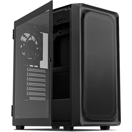 DARKROCK EC2 - Carcasa de PC de torre media ATX negra