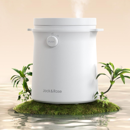 Jack & Rose Humidificador de niebla cálida y saludable para dormitorio