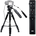 Trípode de control remoto para Sony FDR-AX53 AX43 AX33 AX100 AX700 HDR-CX405 CX455 CX440 CX675